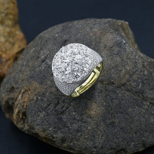 BEAUTIFUL CZ SILVER ANGELIC RING -ANGELIC 925 SILVER RING  |9211402