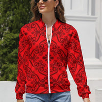 Women's Long Sleeve Zipper Jacket (10 Options) - KSC's Limited Edition Designer Collections