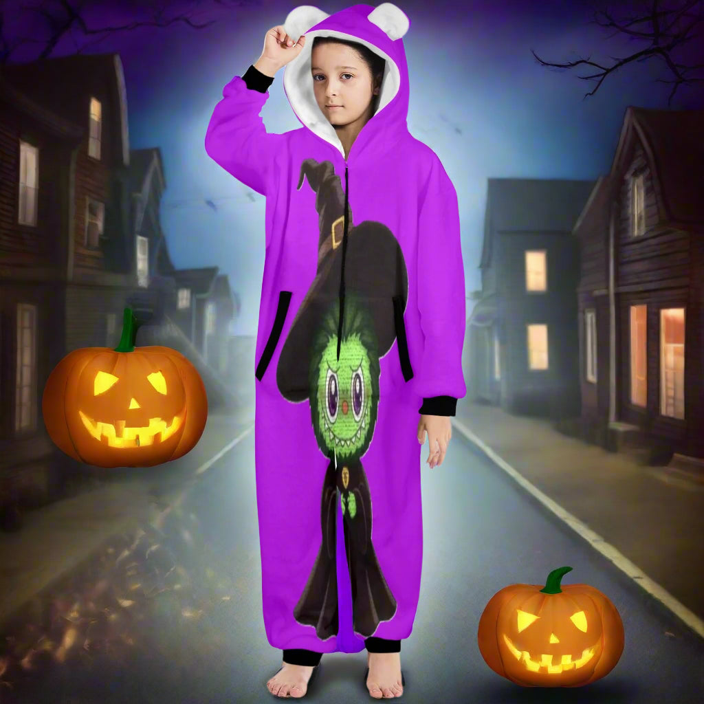 KSC's Halloween Big Kids Unisex Onesies (8 to 15 Years) WickD Labubu