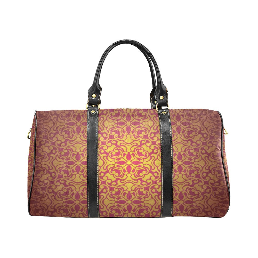 KSC's Exclusive Designs Travel Bags (Black Handles/Straps) (Model1639) - 10 Options Inside