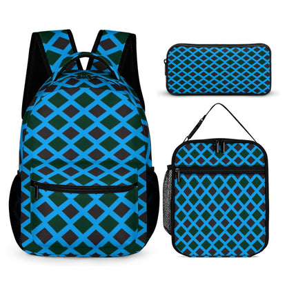 BACK TO SCHOOL BUNDLES -3PC Back To School Set - KSC's Custom Designs Back To School Sets - Backpacks, Three piece set combination Backpacks, Lunch Box, Pencil Bag/Organizer