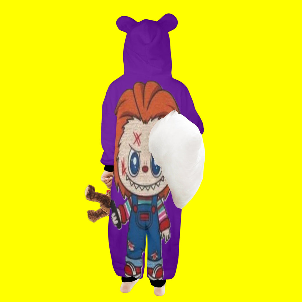 KSC's Halloween Good Guy Labubu Doll Lil Kid Unisex Onesie 2 to 7 years old