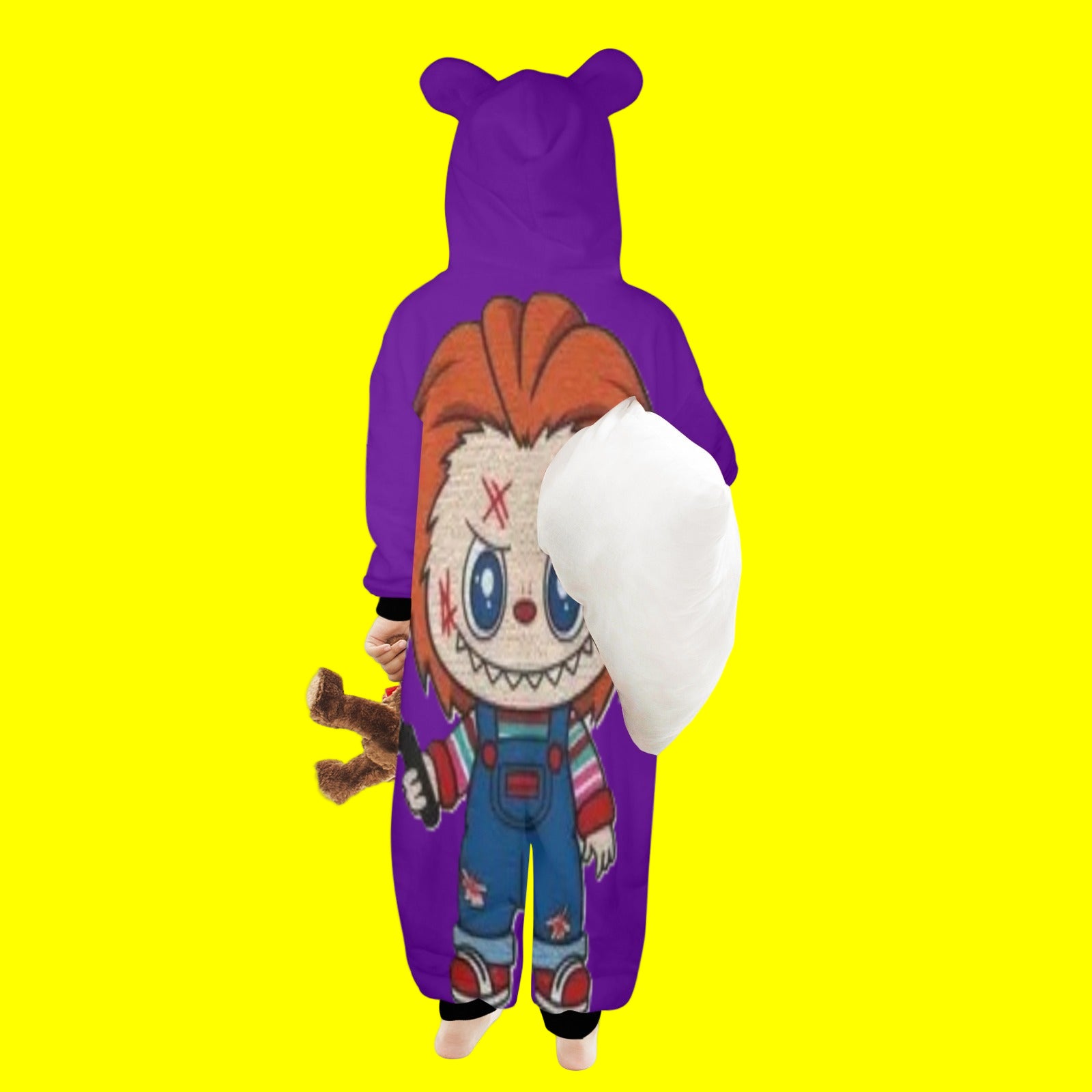 KSC's Halloween Good Guy Labubu Doll Lil Kid Unisex Onesie 2 to 7 years old