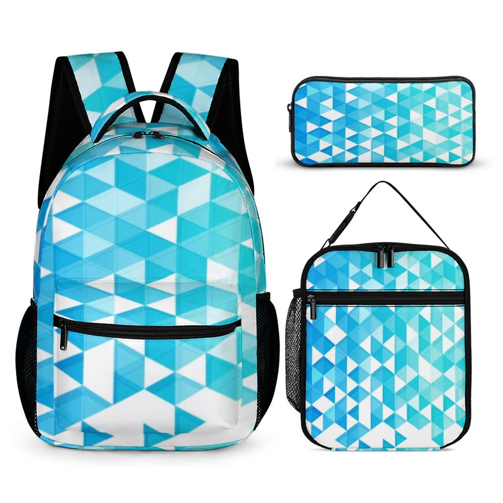 BACK TO SCHOOL BUNDLES -3PC Back To School Set - KSC's Custom Designs Back To School Sets - Backpacks, Three piece set combination Backpacks, Lunch Box, Pencil Bag/Organizer