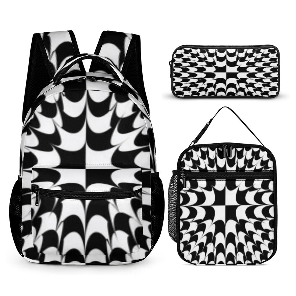 BACK TO SCHOOL BUNDLES -3PC Back To School Set - KSC's Custom Designs Back To School Sets - Backpacks, Three piece set combination Backpacks, Lunch Box, Pencil Bag/Organizer