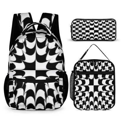 BACK TO SCHOOL BUNDLES -3PC Back To School Set - KSC's Custom Designs Back To School Sets - Backpacks, Three piece set combination Backpacks, Lunch Box, Pencil Bag/Organizer