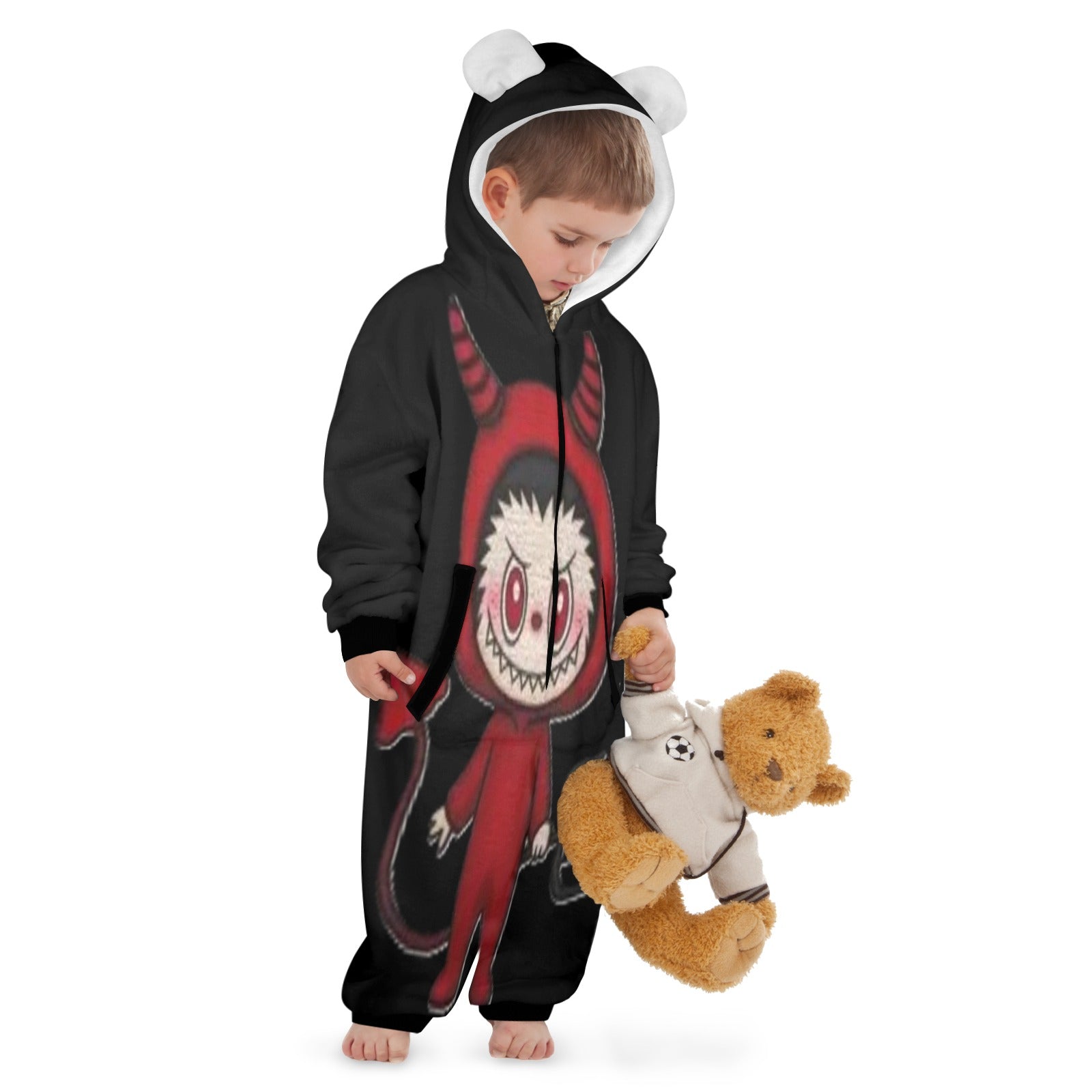 KSC's Halloween Exclusive Little Kid Unisex Onesie LabubuRedDevil