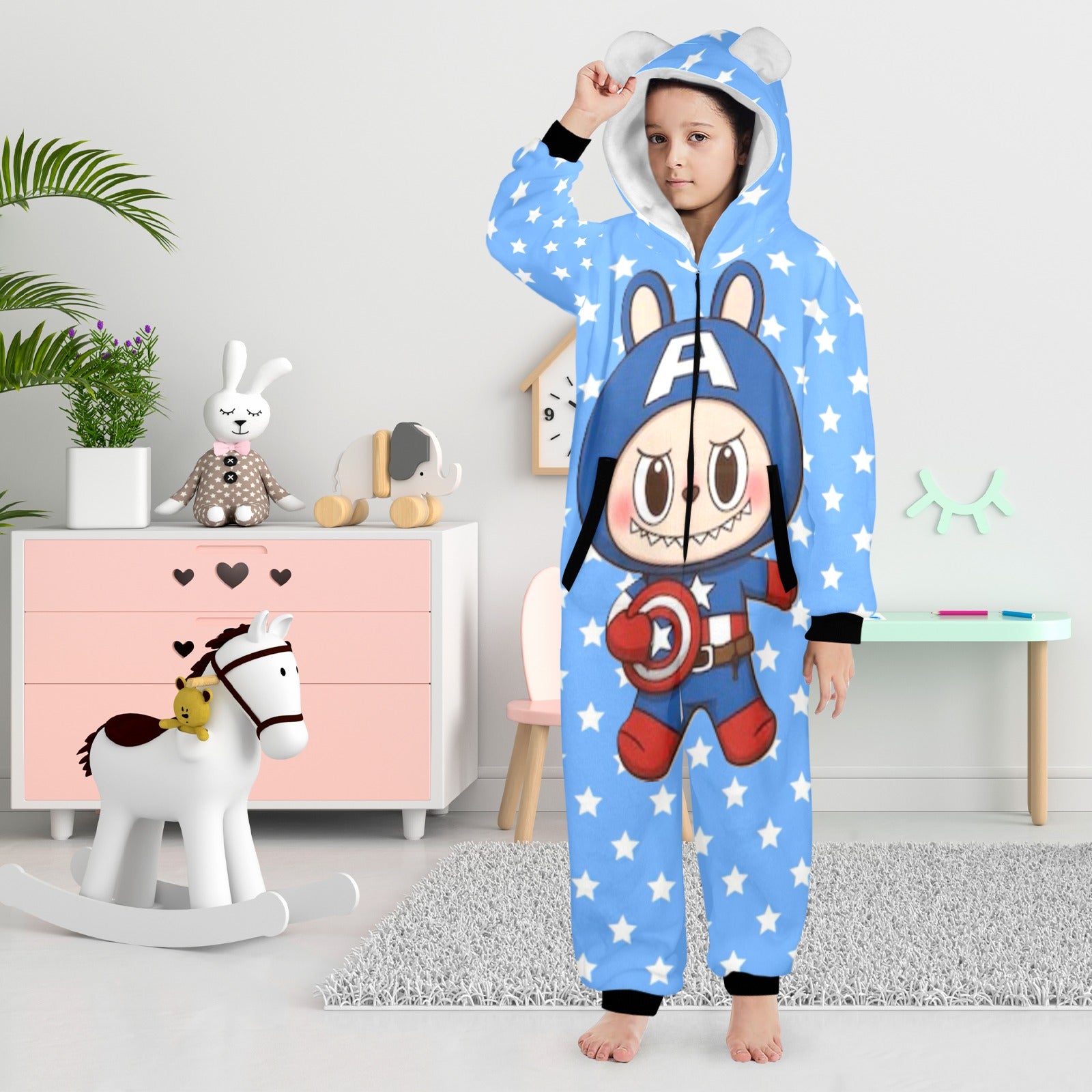 KSC's Exclusive Big Kids Onesie Labubu (8 to 15 Years)