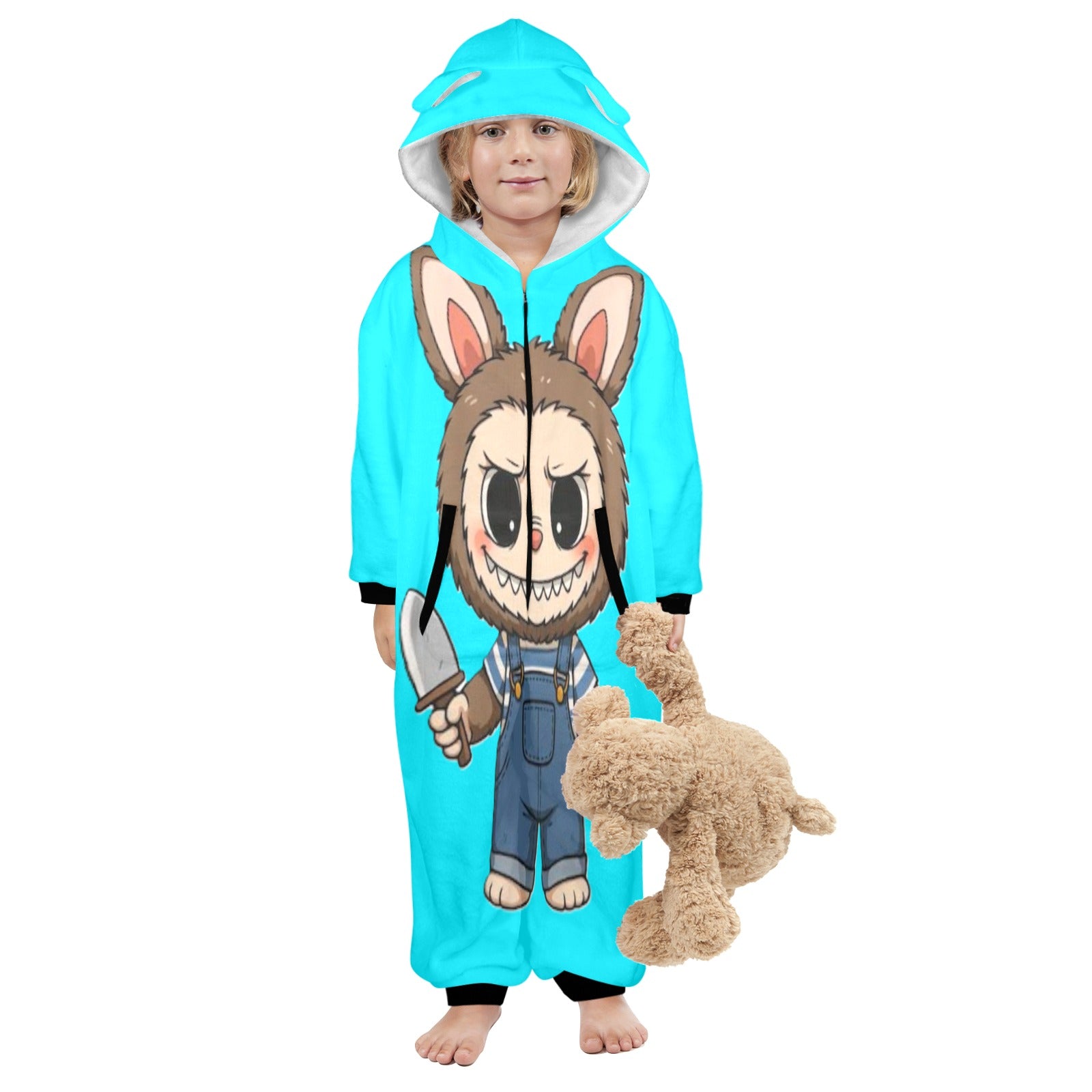 KSC's Halloween Exclusive Little Kids Unisex Onesie Labubu Chucky
