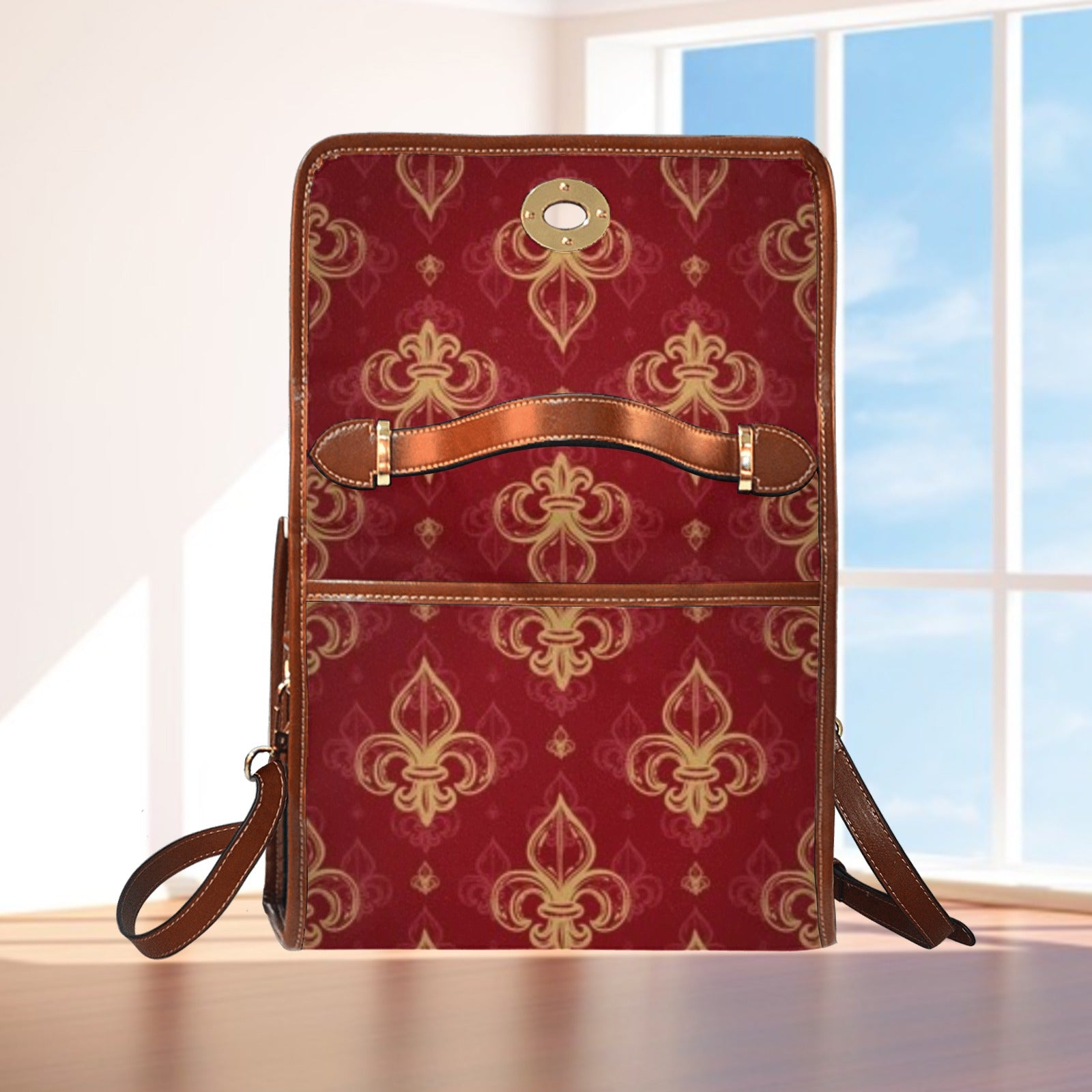 KSC's Custom Design's Waterproof Hand Bag-Brown Handle - 10 Options -Awesome Deal