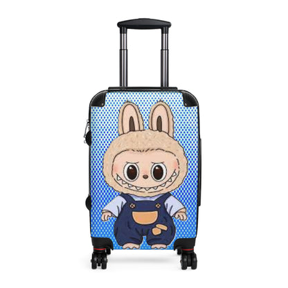 Cute Exclusive Limited Edition Suitcase for Kids, Labubu bunny Travel Luggage, Personalized Carry-On, Adorable Children's Travel Gear, Unique Gift Idea