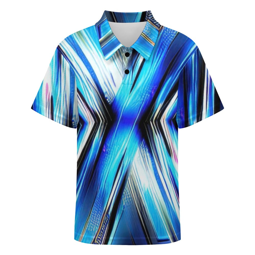 KSC's Exclusive Kids Designs- Young Men's/Boys New Kid's Shoulder buttoned polo shirt
