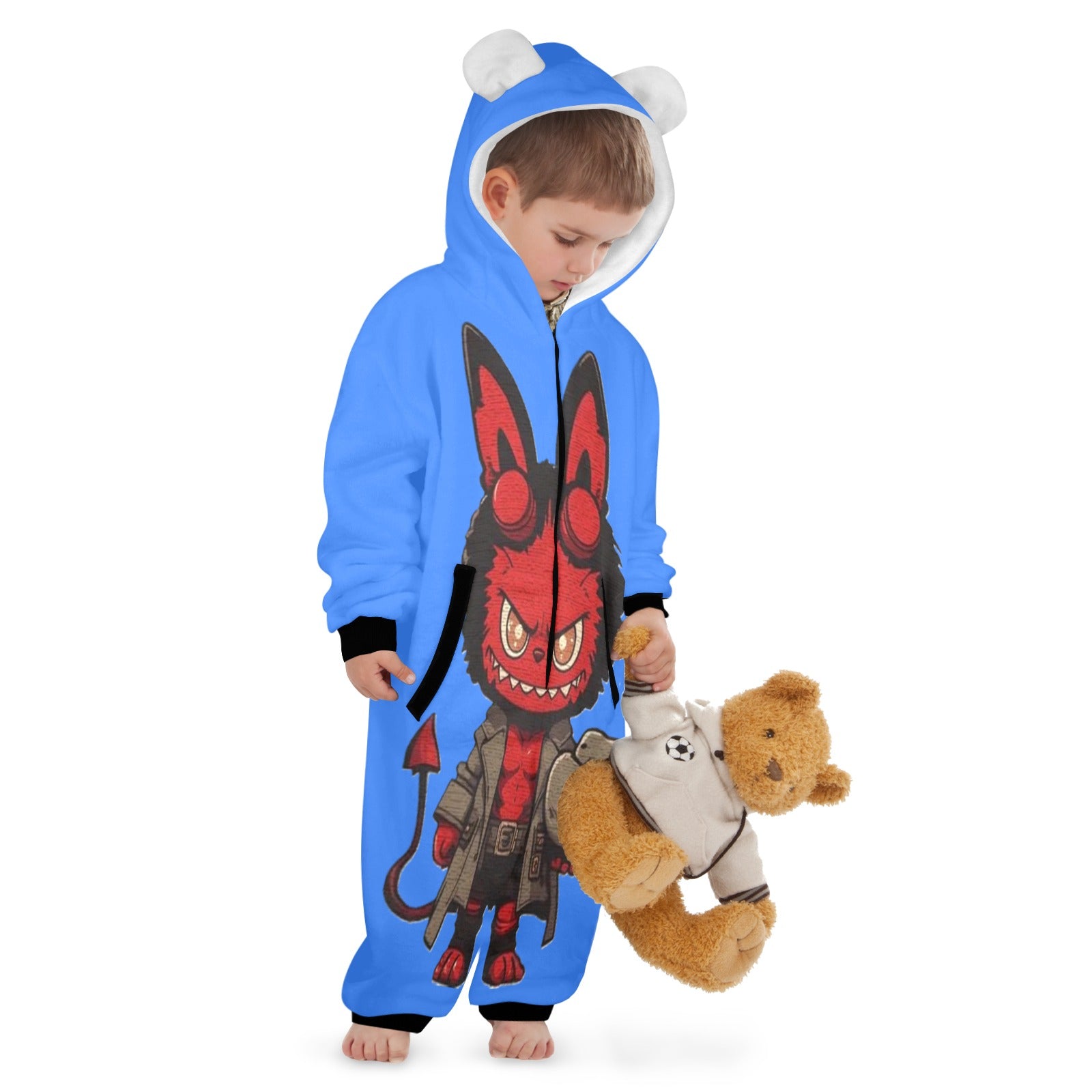KSC's Halloween Exclusive Little Kids Unisex Onesie LabubuHellboy