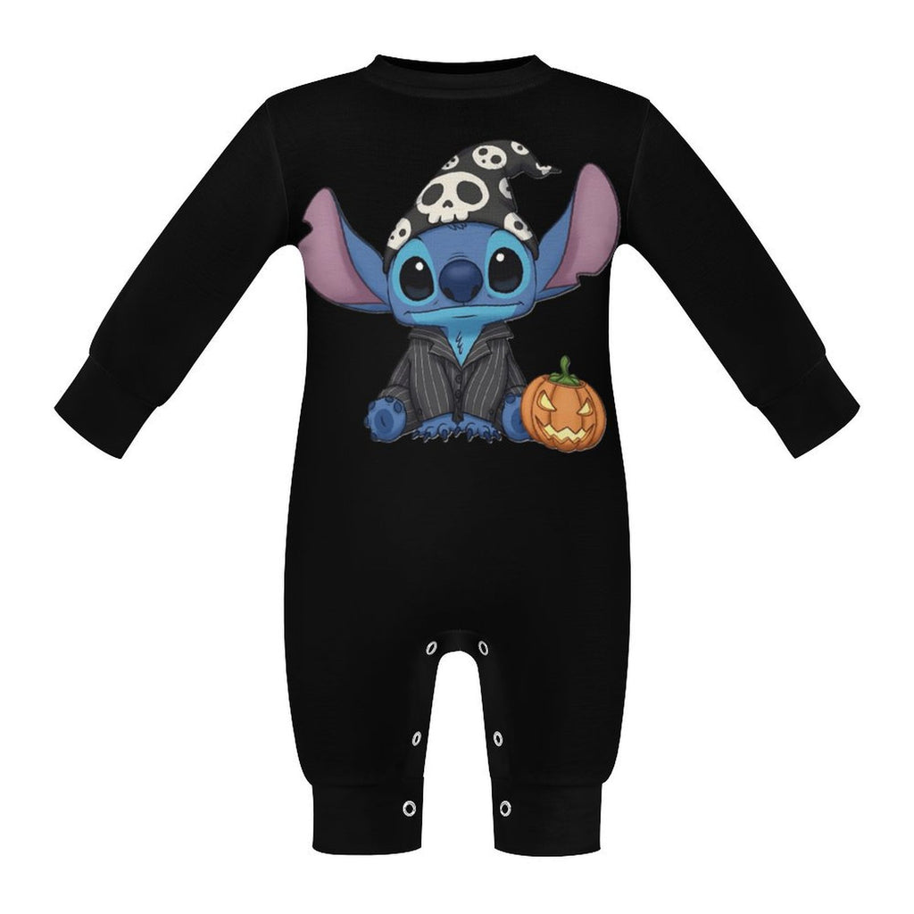 Baby Halloween Stitch Onesie Set