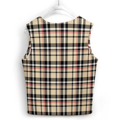 KSC's Custom Designs Women's Long Sleeve Button Knit Vest - 10 OPTIONS INSIDE