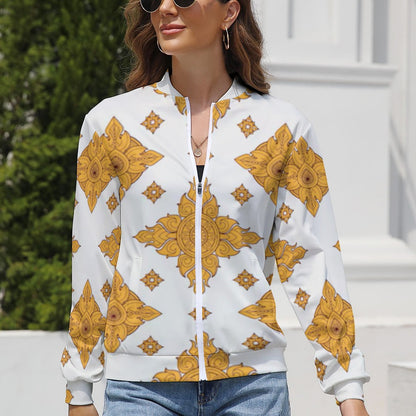 Women's Long Sleeve Zipper Jacket (10 Options) - KSC's Limited Edition Collections Designer Style