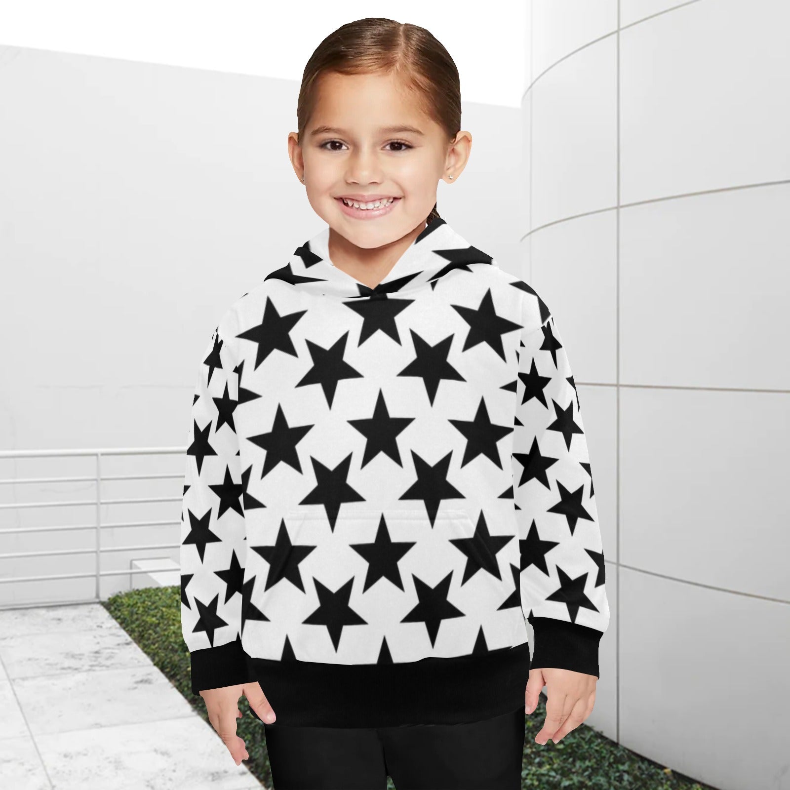 KSC's Exclusive Designs Little Girls' Long Sleeve Hoodie - Little Girls' Long Sleeve Hoodie