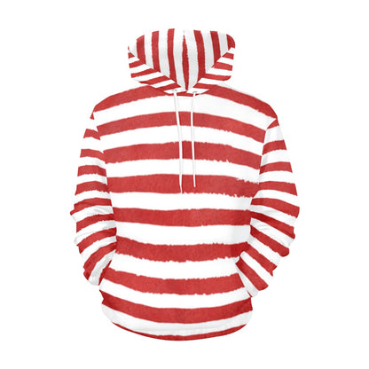 KSC's Exclusive Women's Stripe Design Hoodies Collection (10 Options) Hoodie (Model H13)