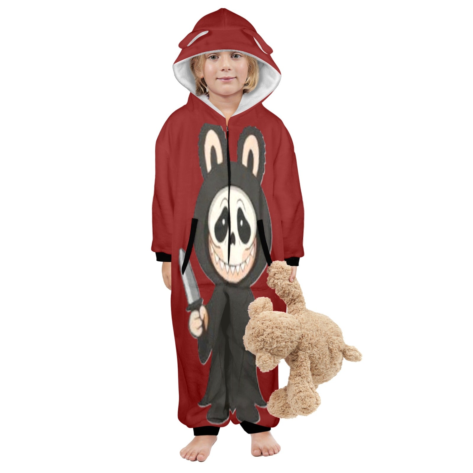 KSC's Halloween Exclusive Little Kid Unisex Onesie Ghost Face Scary Movie Design 3