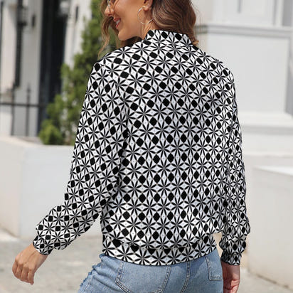 Women's Long Sleeve Zipper Jacket - (10 Options) KSC's Limited Edition Designer Collections