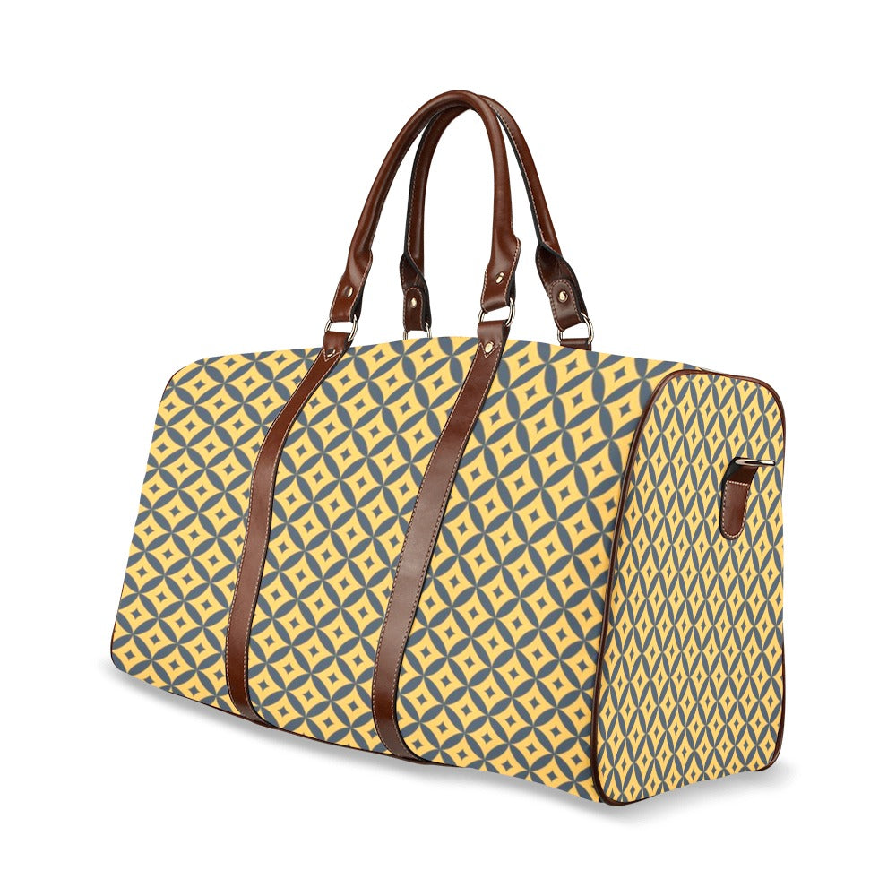 KSC's Exclusive Designs Travel Bags (Black Handles/Straps) (Model1639) - 10 Options Inside
