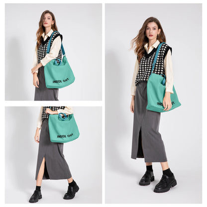 USA Warehouse Custom Large Beach Gift Shopping Handle Blank Sublimation Tote Handle Cotton Canvas Bag