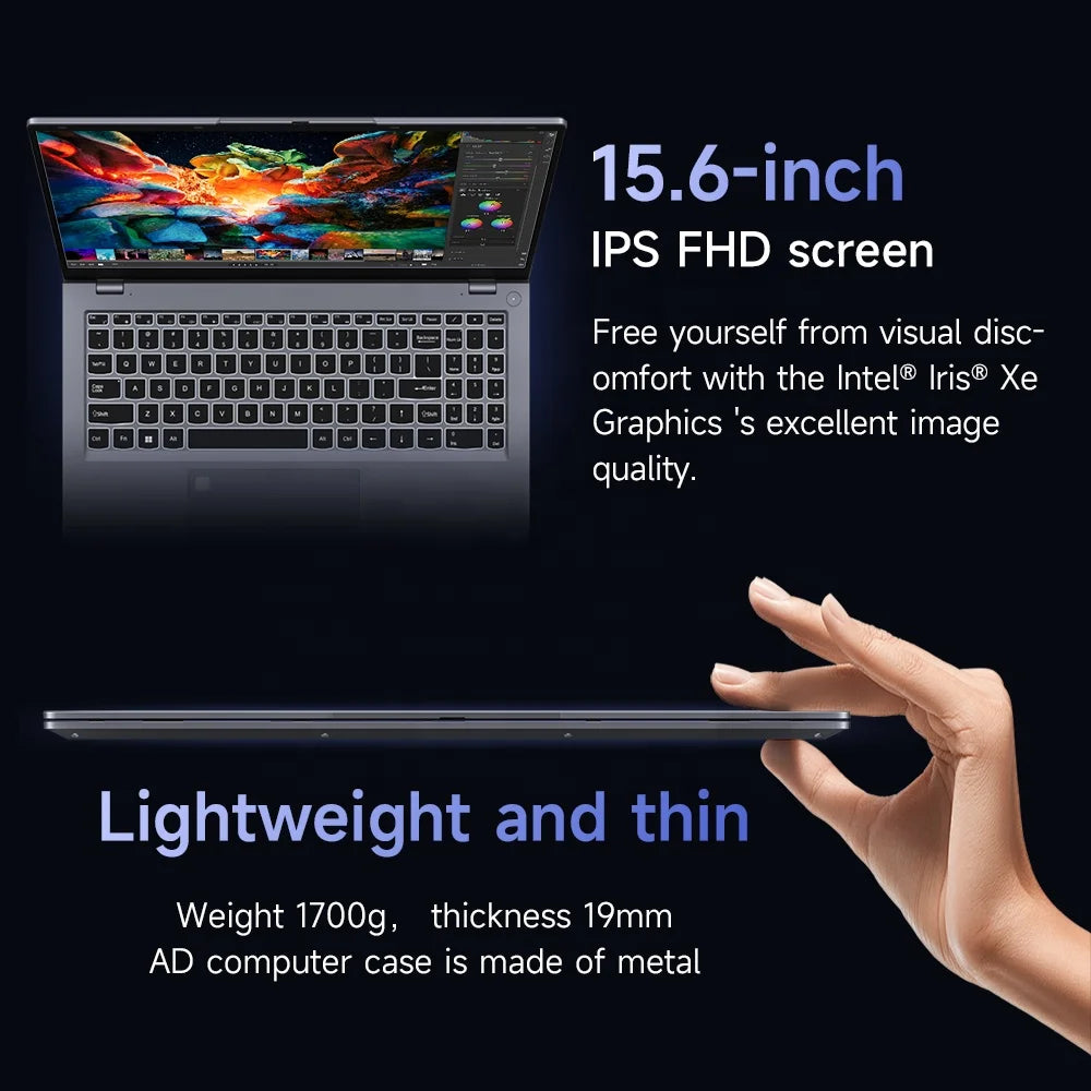 MOQ 1 Brand New Laptops Intel Core I5 Laptop 12th Generation 16GB 512GB 15.6 Inch Ordinateur Portable Core I5
