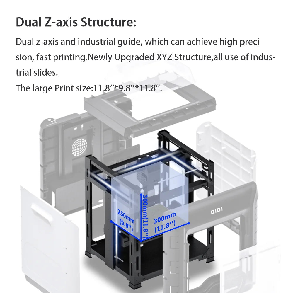 Latest X-CF Pro Auto Leveling 3D Printers for Industrial Design or Education