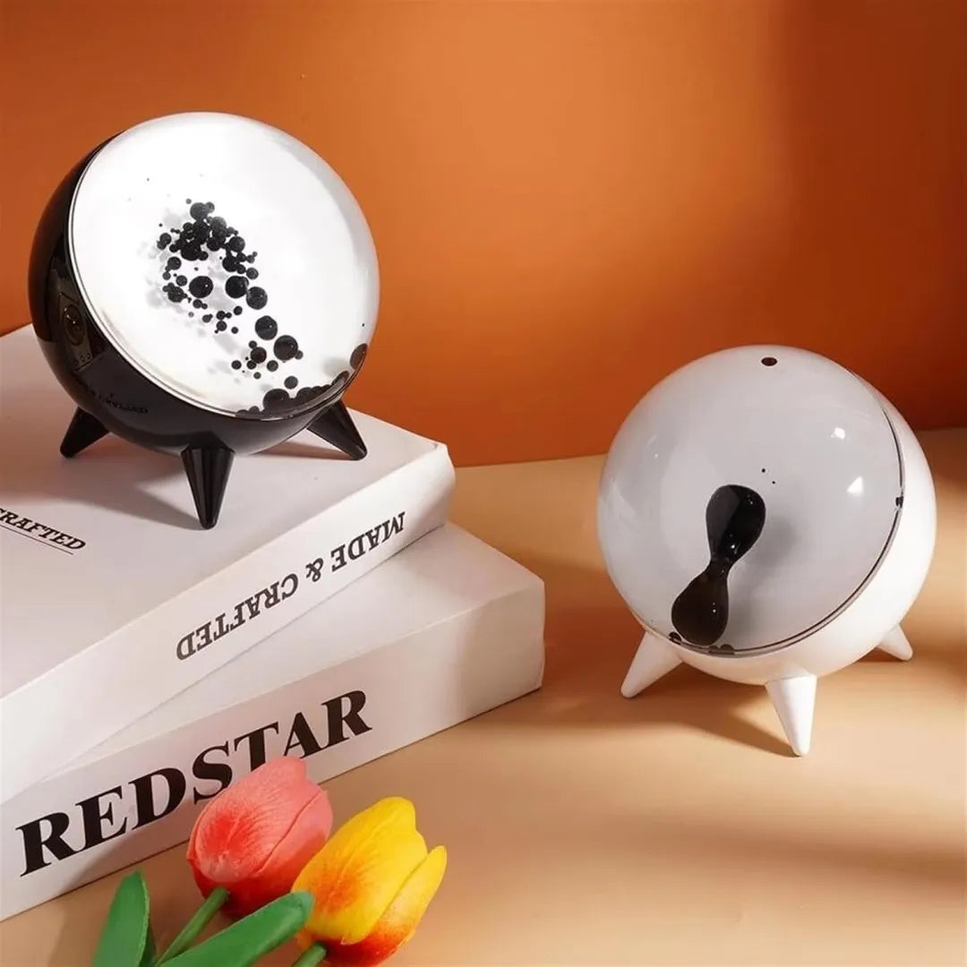 Magnetic Sound Pickup Venom Music Rhythm Lamp Creative Music Visualization Desktop Pickup Magnetic Fluid