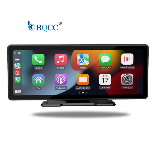 BQCC 10.26\" Carplay Screen Android Car Radio FM Transmitter Portable IPS USB AUX Multimedia Stereo Reverse Aid Car DVD Player