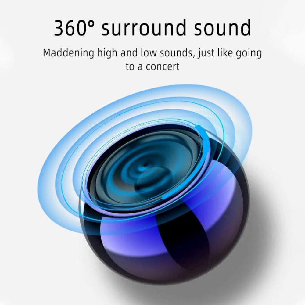 OUT OF THIS WORLD Dragon Mini True Wireless Bluetooth Speaker - Surround Sound