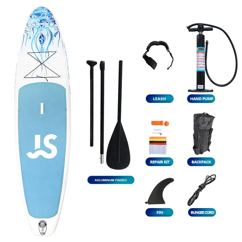 Top-quality Excellent Printing ISUP Inflatable Stand up Paddle Board Racing SUP Boards