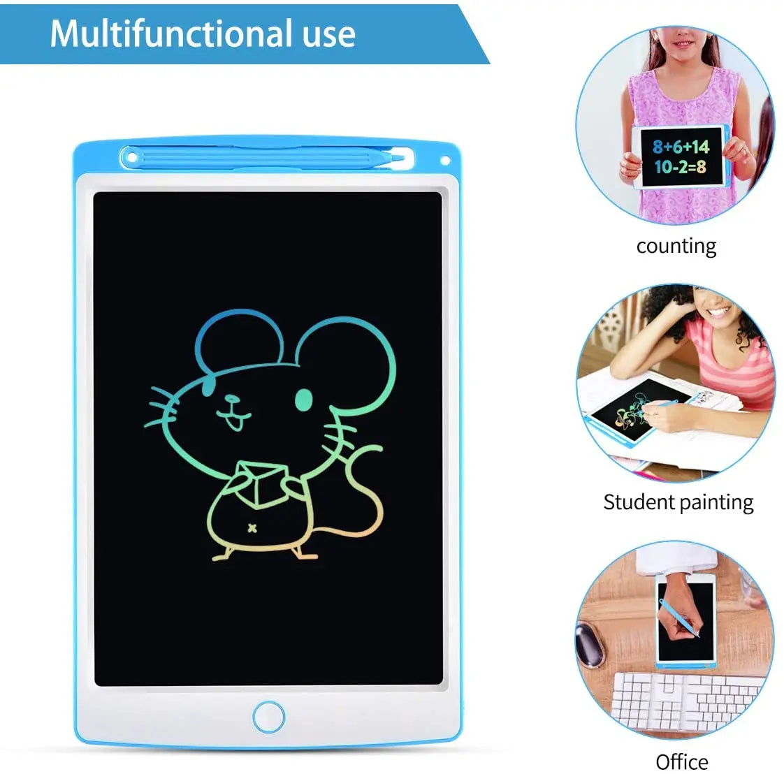 8.5-Inch Electronic Gift Lightweight Handwriting Pads Erasable Tablet