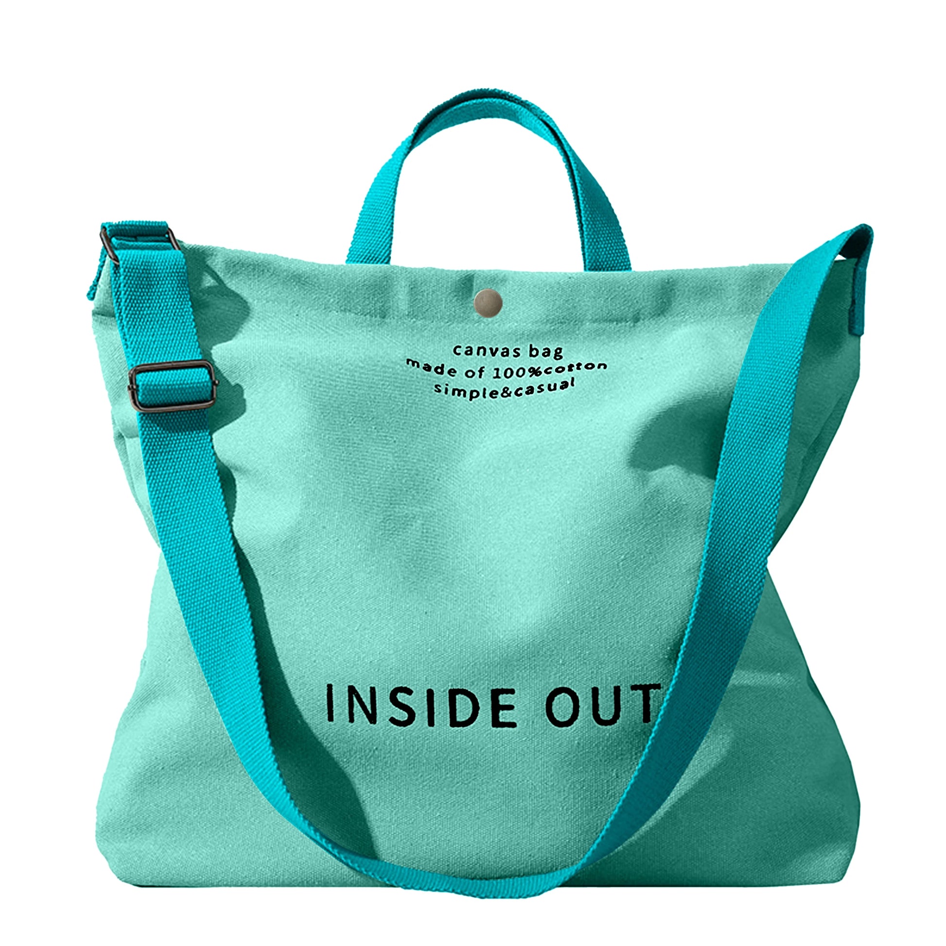 USA Warehouse Custom Large Beach Gift Shopping Handle Blank Sublimation Tote Handle Cotton Canvas Bag
