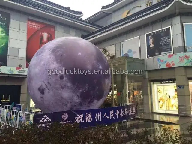 Best Choice Large Lighting Moon Event Inflatable Moon Festival Decoration