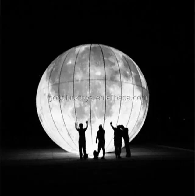 Best Choice Large Lighting Moon Event Inflatable Moon Festival Decoration