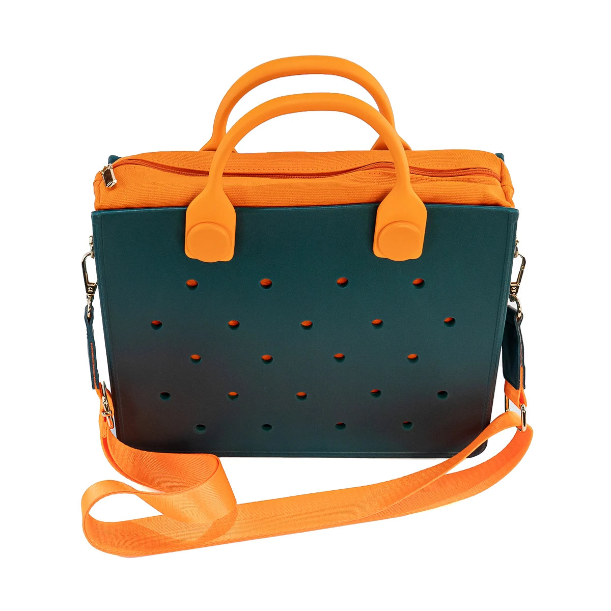 Waterproof EVA Handbag Punching Women's Tote Bags With Shoulder Strap for Women Hand Tote Bag Beach Bag