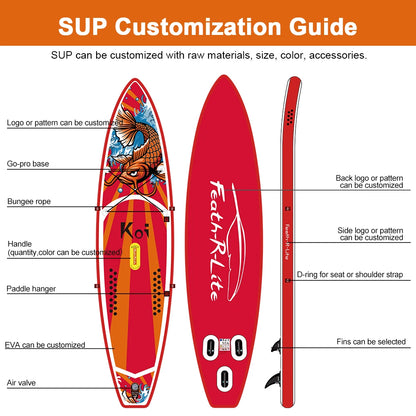 FUNWATER Dropshipping OEM Paddle Board Inflatable Surf Boards Soft PaddlE Standup Paddleboard surfboard Paddle Inflatable Board