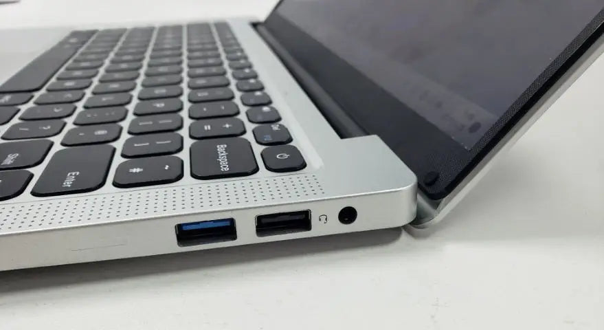14 Inch Windows 11 Intel Celeron N4000 Dual Wifi Webcam Thin Portable Silver SSD 256GB School Students Laptops Computer