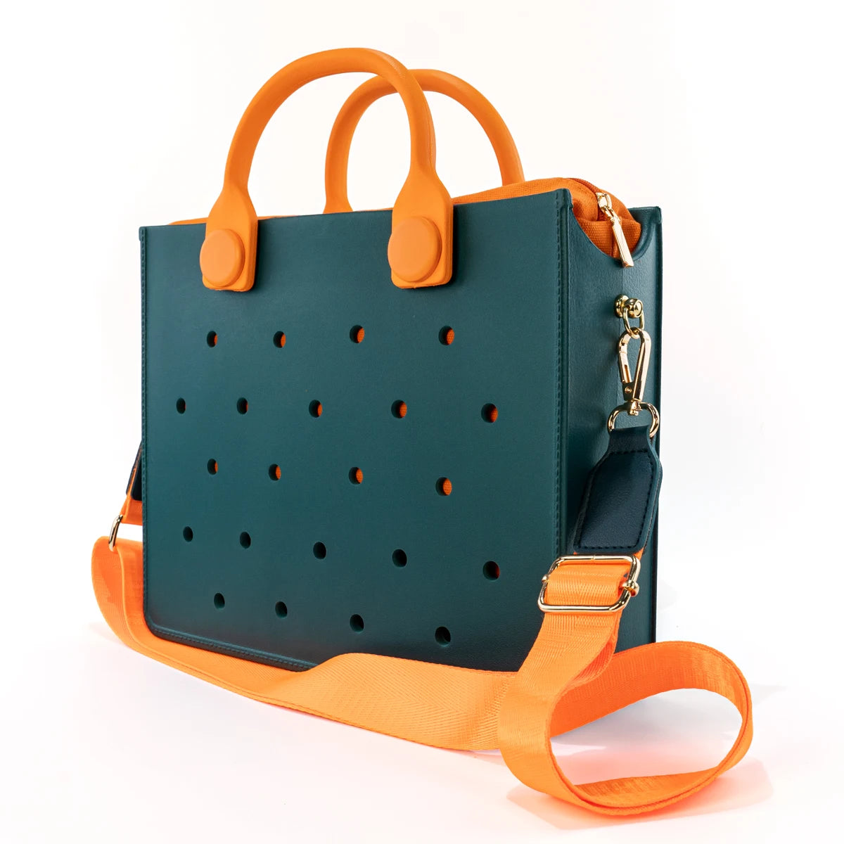 Waterproof EVA Handbag Punching Women's Tote Bags With Shoulder Strap for Women Hand Tote Bag Beach Bag