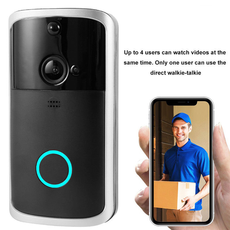 VIDEO DOORBELL  CAMERA Wireless HD Visual WIFI Smart Doorbell Infrared Night Vision Remote Home Doorbell Monitoring Intercom Doorbell