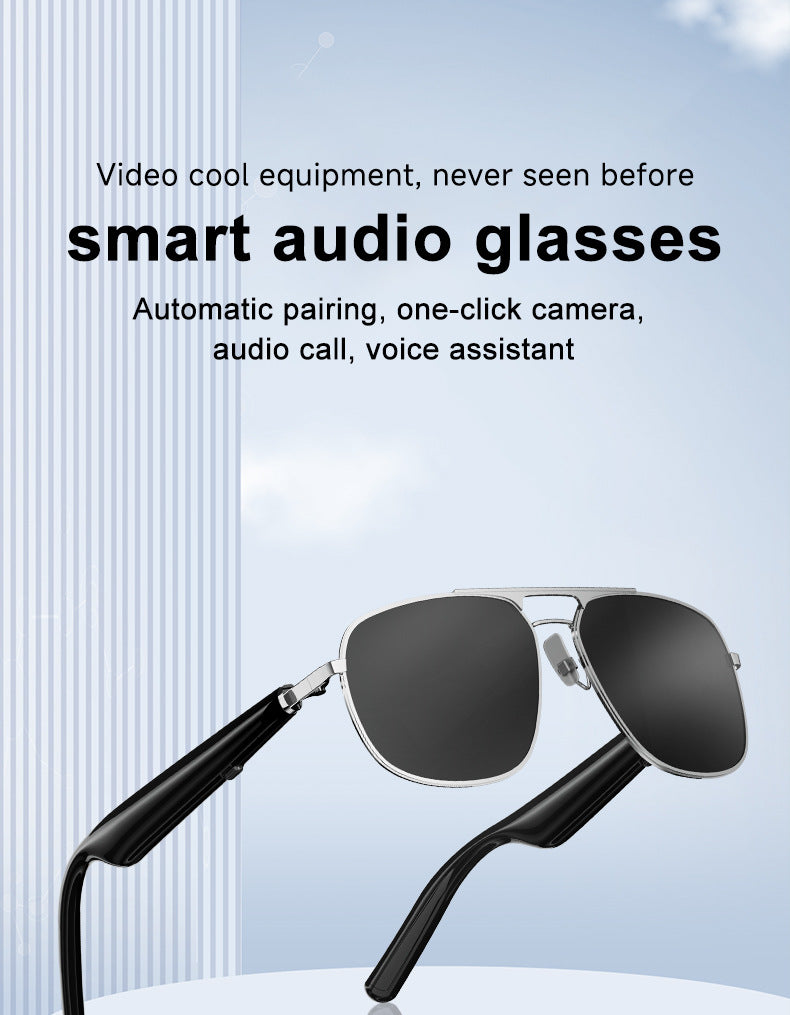New Smart Glasses G01 Sunglasses Black Technology Can Talk To Listen To Music Bluetooth Audio Glasses Bluetooth Glasses