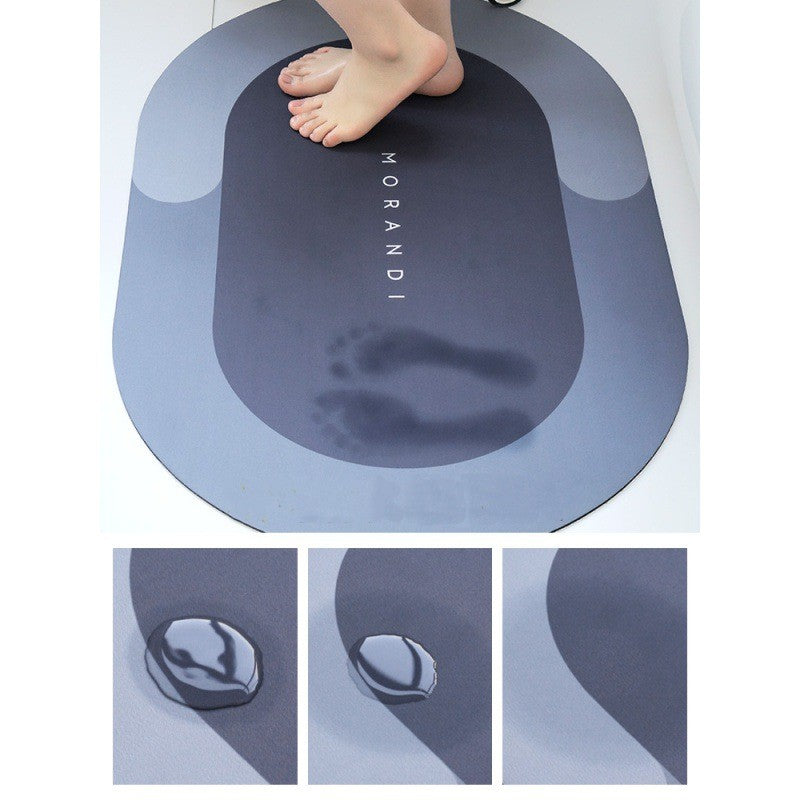 Luxury Non-slip Bathroom Floor Mat Bathroom Toilet