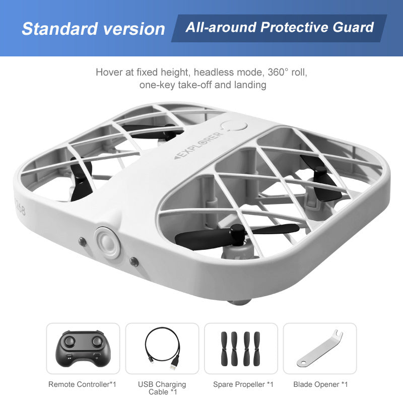 DRONE -Cross-border New Product JJRC H107 Grid Mini Pocket Small Quadcopter 4K Real-time Image Transmission Remote Control Aircraft