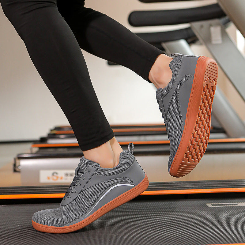 Men's & Women's Comfortable And Breathable Sports Shoes, Mesh Wide-head Fitness Shoes, Soft-soled Anti-slip Training Shoes