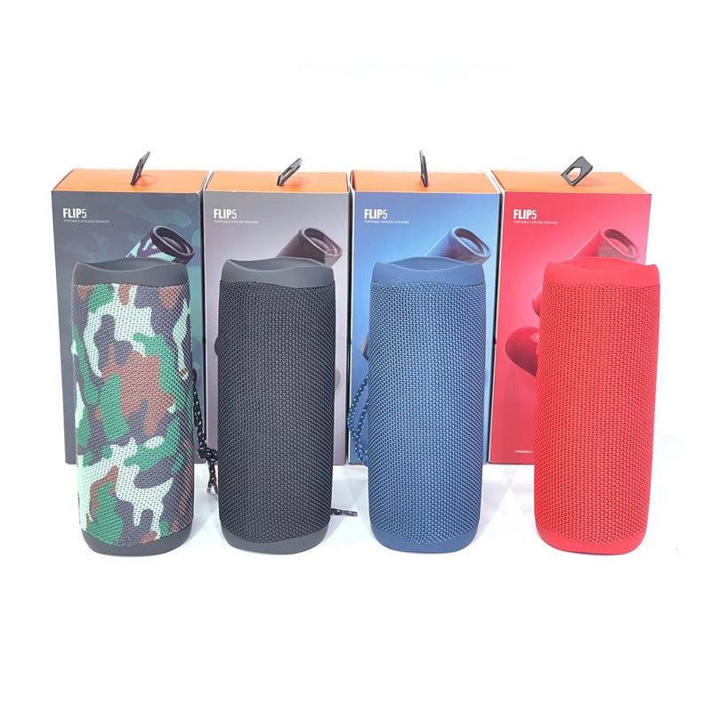 BLUETOOTH SPEAKER -The High Version Is Suitable For FLIP5 Wireless Kaleidoscope Bluetooth Speaker Card Outdoor Waterproof Subwoofer Convenient