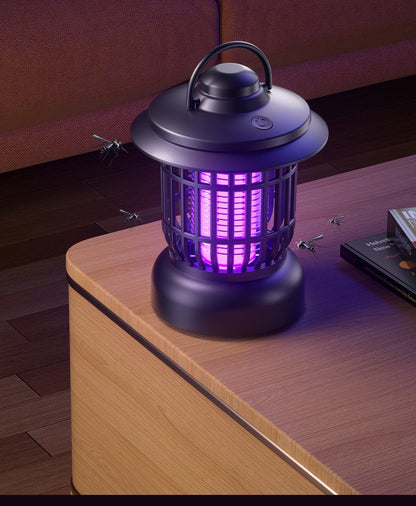 Electric Mosquito & Bug repellent lamp, household and outdoor lighting mosquito killer lamp, USB charging mosquito repellent, commercial and residential dual-use electric mosquito killer