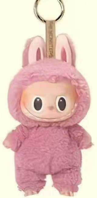 New POPMART Bubble | Labubu Heart-Moving Macaron Vinyl Face Series Blind Box Figurine Festival One