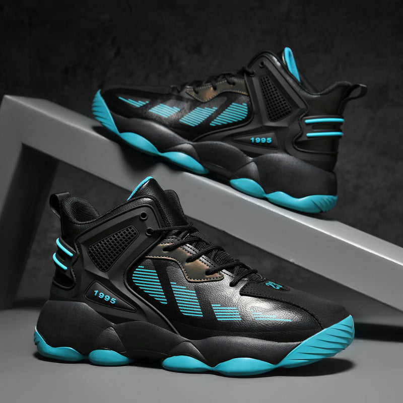 Extra Large High-top Basketball Shoes Mens Shoes Sports Running Shoes Combat Sneakers Athletic Fashion Shoes