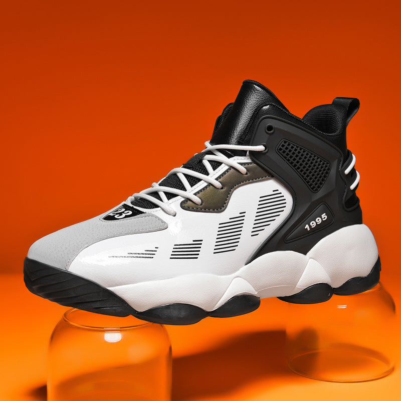 Extra Large High-top Basketball Shoes Mens Shoes Sports Running Shoes Combat Sneakers Athletic Fashion Shoes